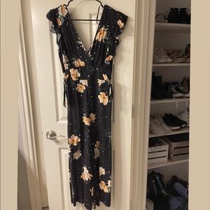 floral jumpsuit-never worn!!! super cute!!!